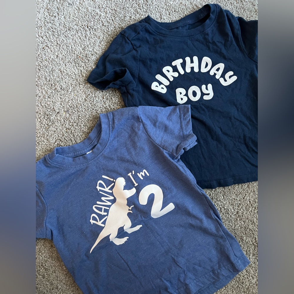 Blue Birthday T-Shirts Toddler